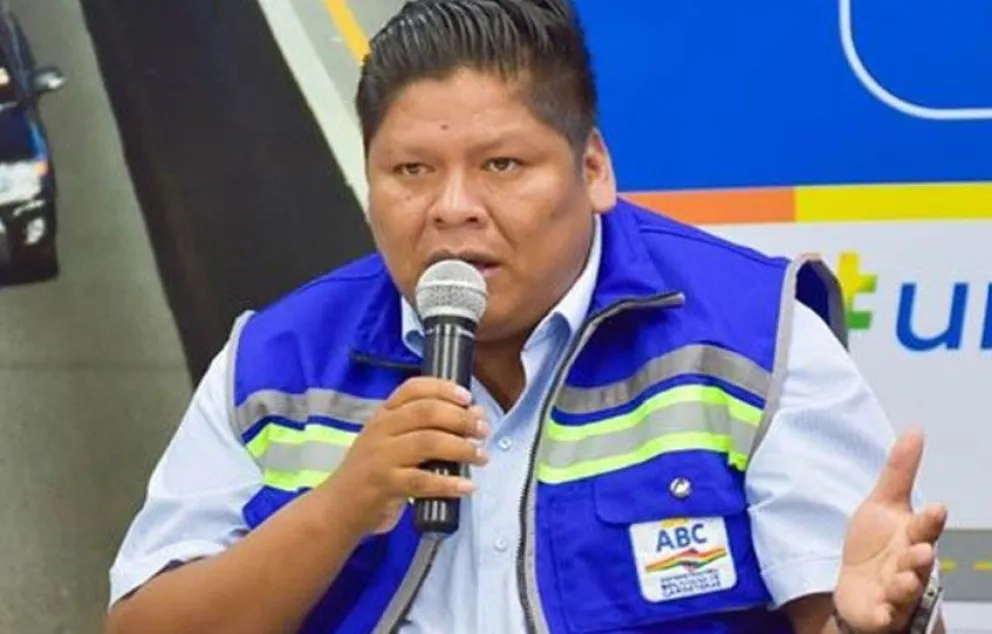 Nina ejerció como máxima autoridad de la ABC hasta fines de 2023 y posteriormente asumió funciones como director nacional de la Entidad Ejecutora de Medio Ambiente y Agua (EMAGUA). Foto:ABI