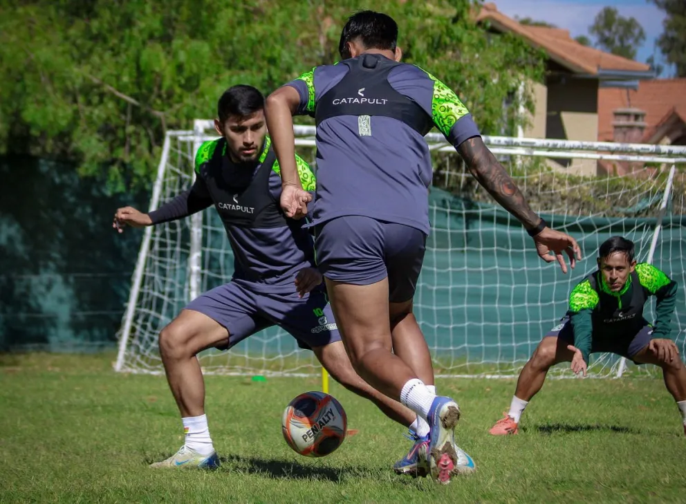 San Antonio cerró sus prácticas en la víspera en la capital valluna. Foto: CSA