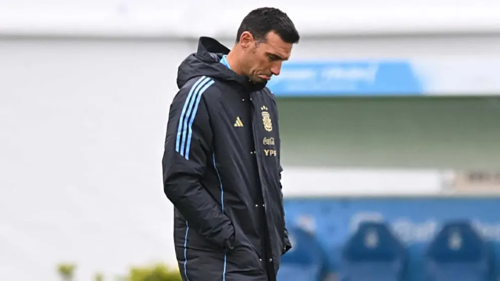 Scaloni se guarda hasta este viernes la divulgación de la lista de los albicelestes. Foto: TyC