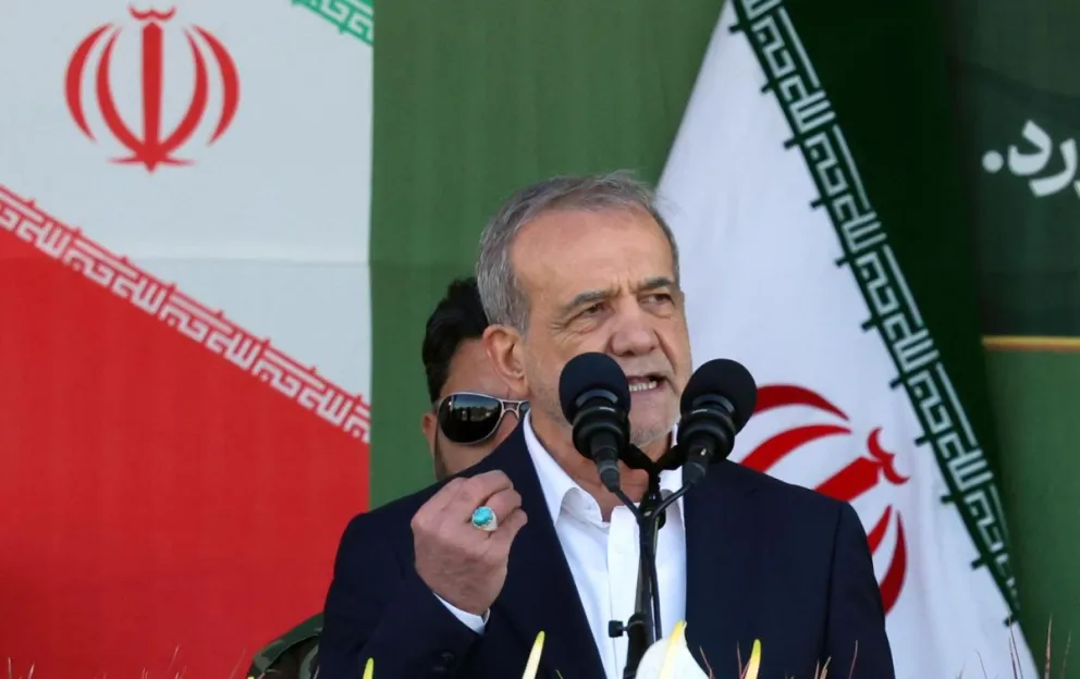 El presidente de Irán, Masud Pezeshkian, en una imagen de archivo. Foto: EFE