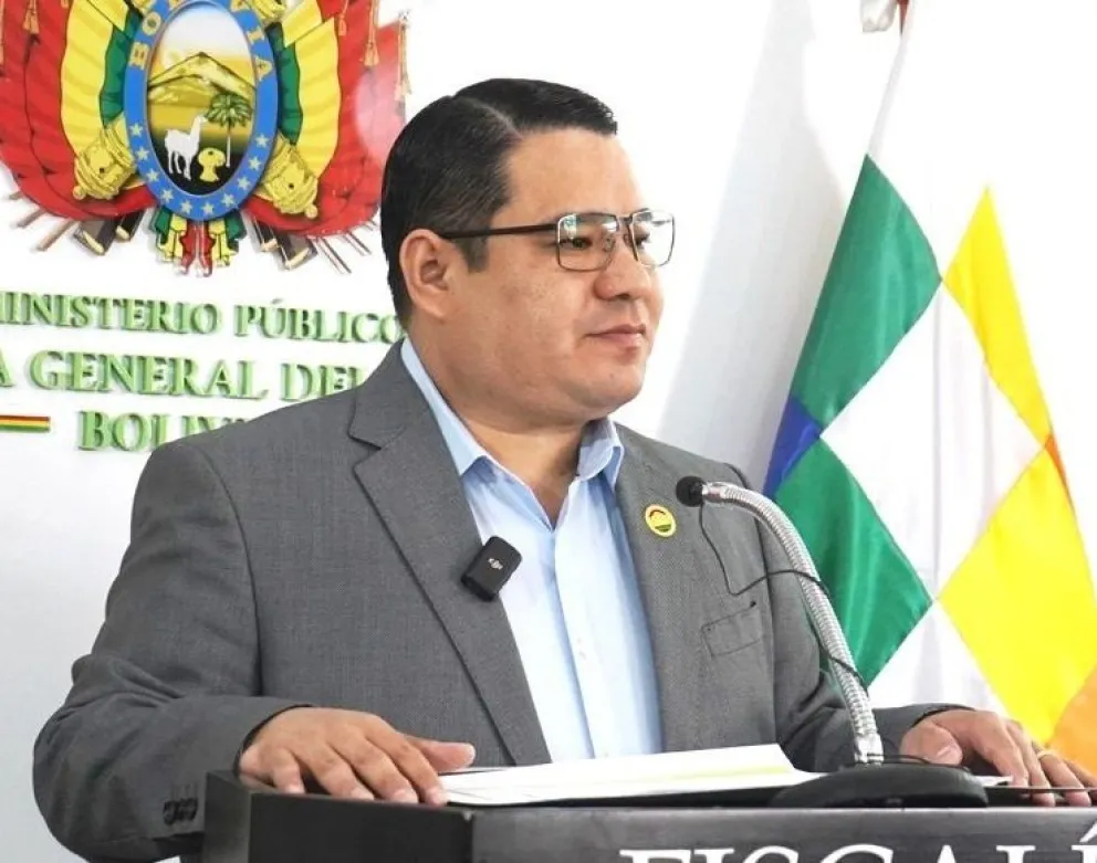 Roger Mariaca, en un anterior contacto con la prensa. 