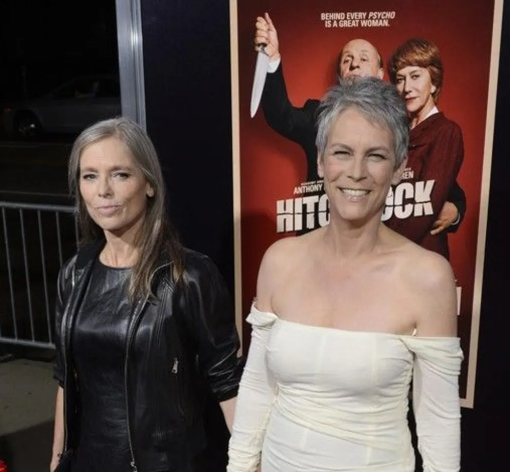 Fotografía de archivo de las actrices estadounidenses Kelly Curtis (i) y Jamie Lee Curtis.  Foto: EFE