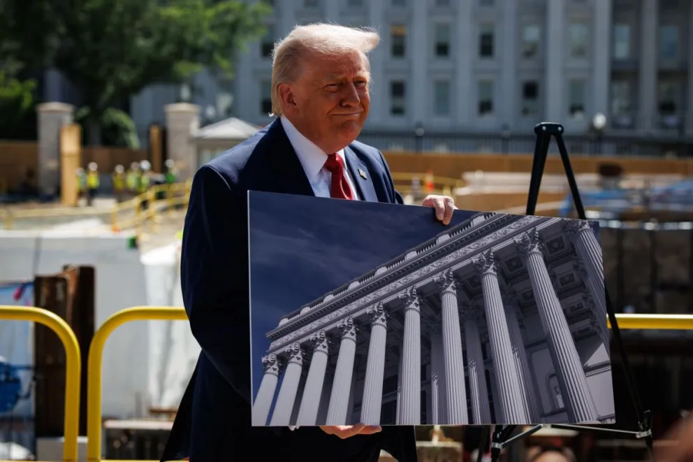 El presidente de EE.UU., Donald Trump. Foto: EFE