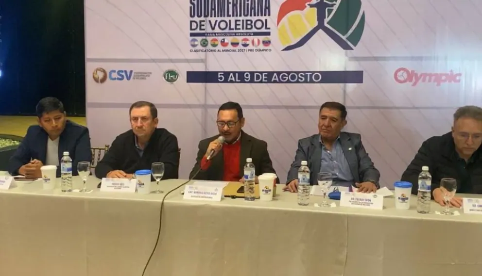 La presentación de la Copa Sudamericana que hubo en Cochabamba. Foto: FBV.