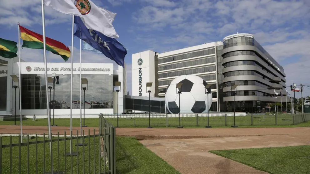 La sede de la Conmebol en Paraguay. Foto: Conmebol.