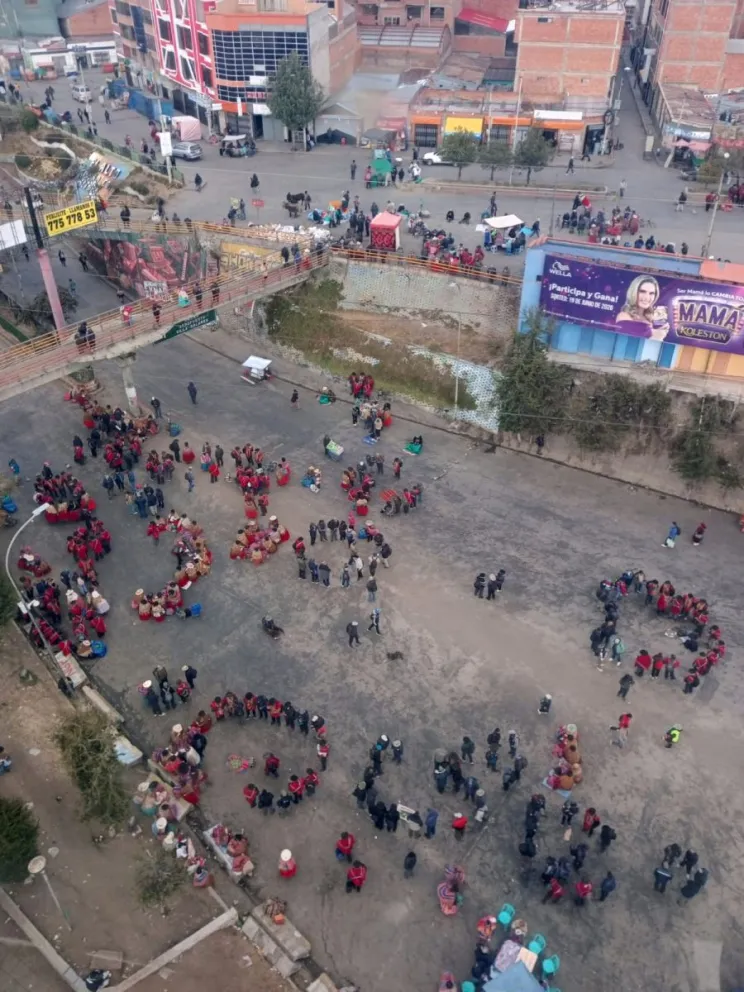 Los bloqueos se intesifican en el pais. Foto: Defensoría del Pueblo