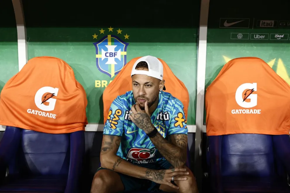 Neymar en una anterior convocatoria con Brasil. Foto: EFE.