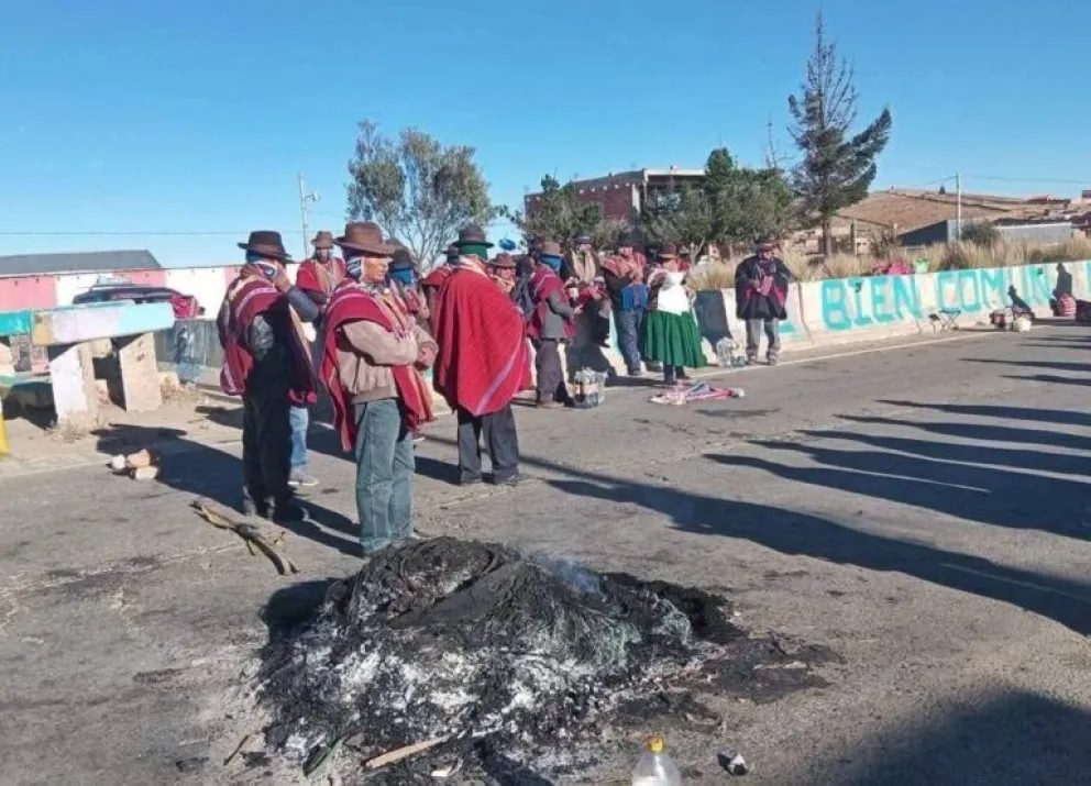Los bloqueos se intensifican en el país. Foto: Foto Radio San Gabriel