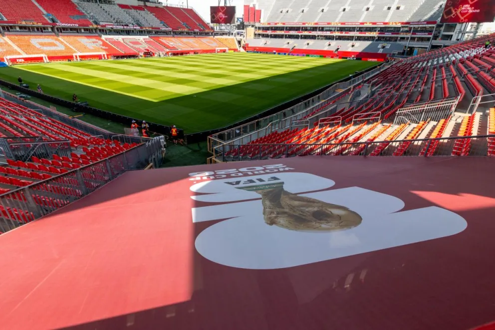Una vista general del interior del Toronto Stadium, en Toronto. Foto: EFE.