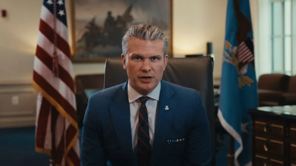 Pete Hegseth es el Secretario de Guerra de los Estados Unidos. Foto Erbol