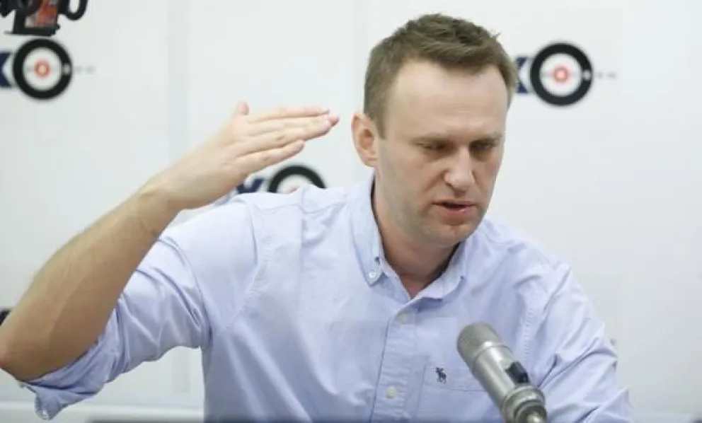 El activista y líder opositor ruso Alexéi Navalni en una imagen de archivo. Foto EFE