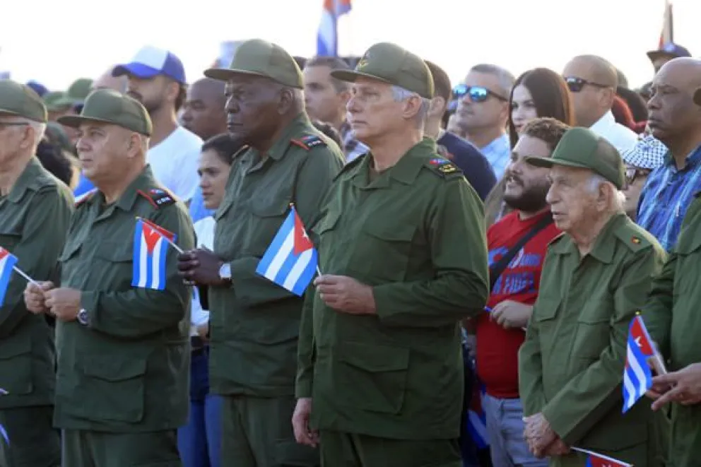 El presidente de Cuba, Miguel Diaz-Canel. Foto  EFE
