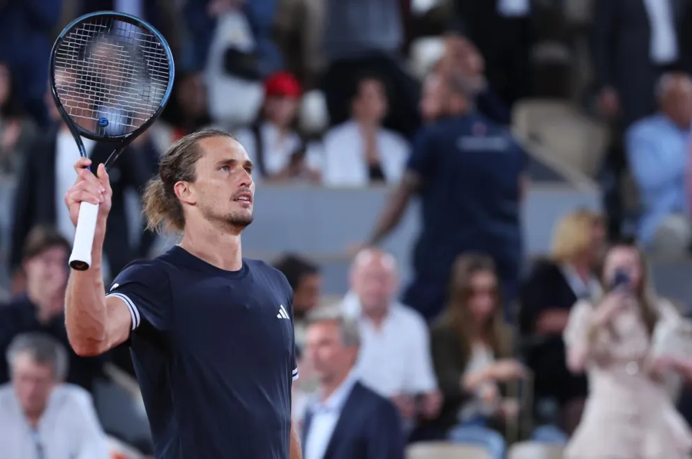 El alemán Zverev es el gran favorito. Foto: EFE.