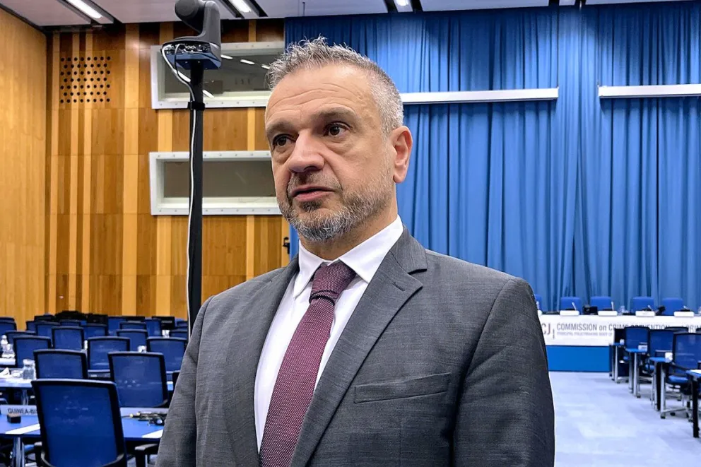 Giovanni Gallo, jefe de Control de Drogas y Prevención del Crimen de la Oficina de las Naciones Unidas contra la Droga y el Delito (ONUDD). Foto: EFE