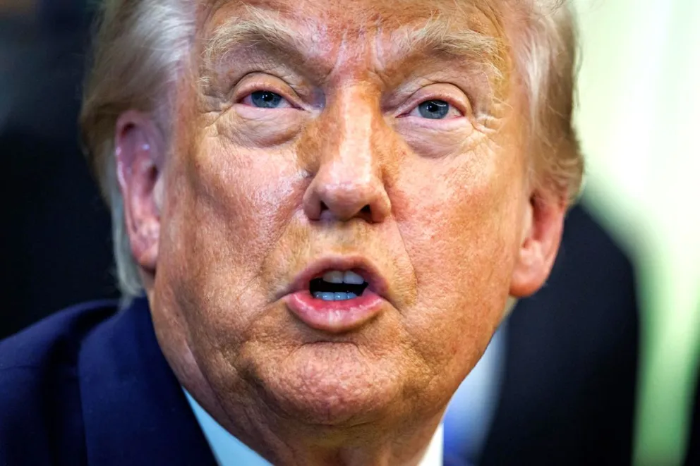 Foto archivo, el presidente estadounidense Donald Trump. Foto: EFE