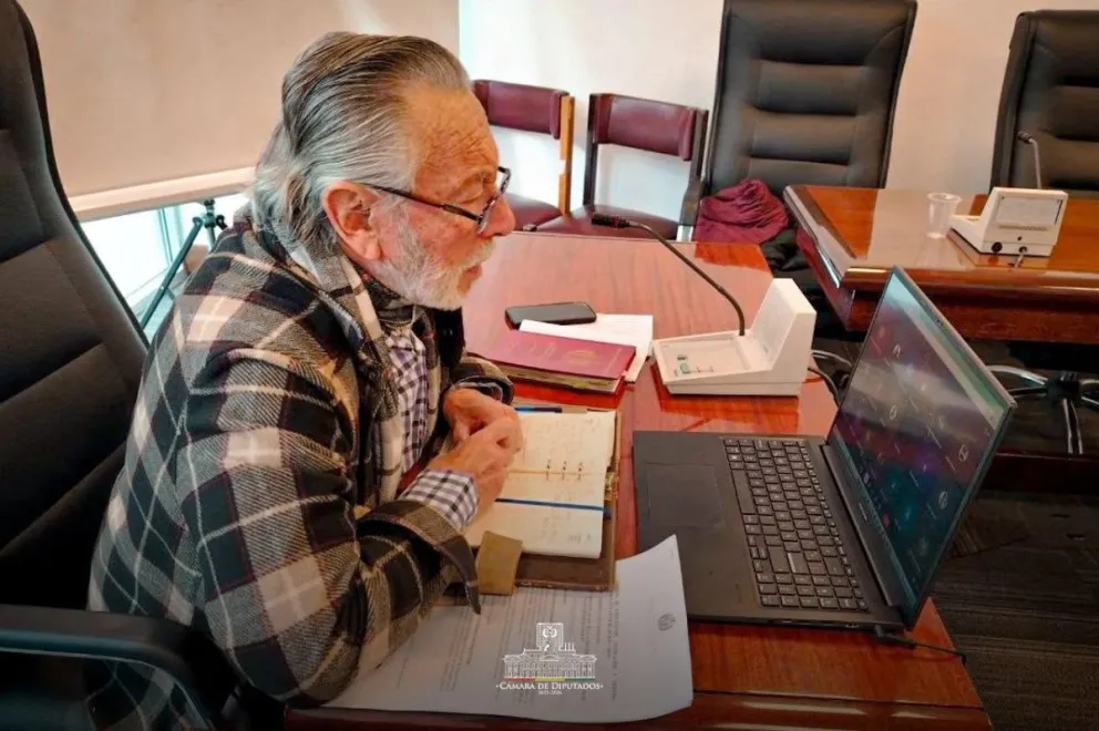 El presidente de la Comisión de Constitución, Juan del Granado. Foto: Cámara de Diputados