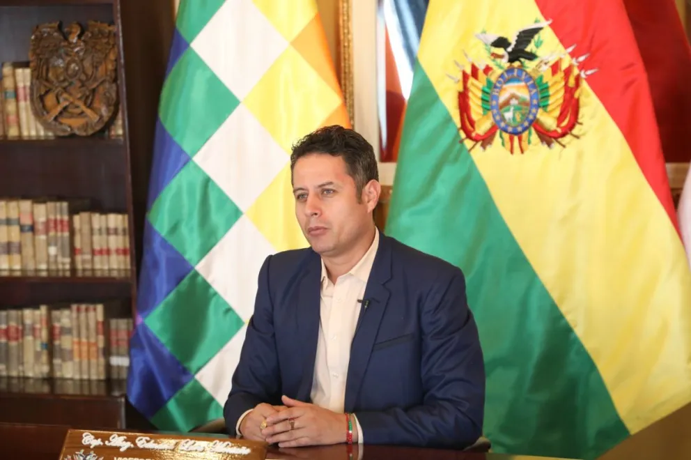 El vicepresidente Edmand Lara. Foto: Vicepresidencia.