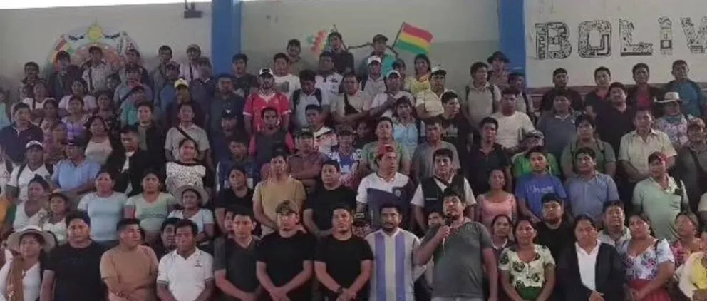 Ampliado de las Seis Federaciones del Trópico de Cochabamba. Captura de pantalla