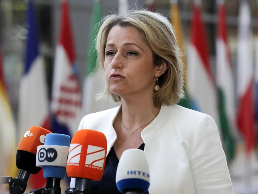 Barbara Pompili, exministra de Transición Ecológica y embajadora delegada para el Medio Ambiente de Francia. Foto: EFE