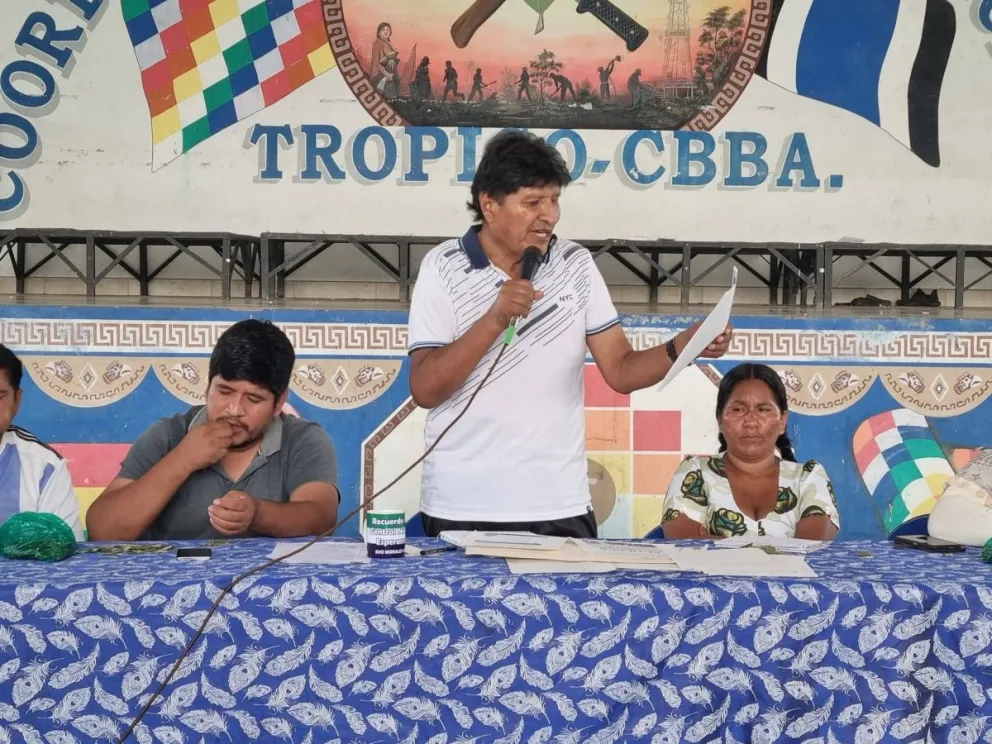 El expresidente Evo Morales. Foto: Facebook de Evo Morales