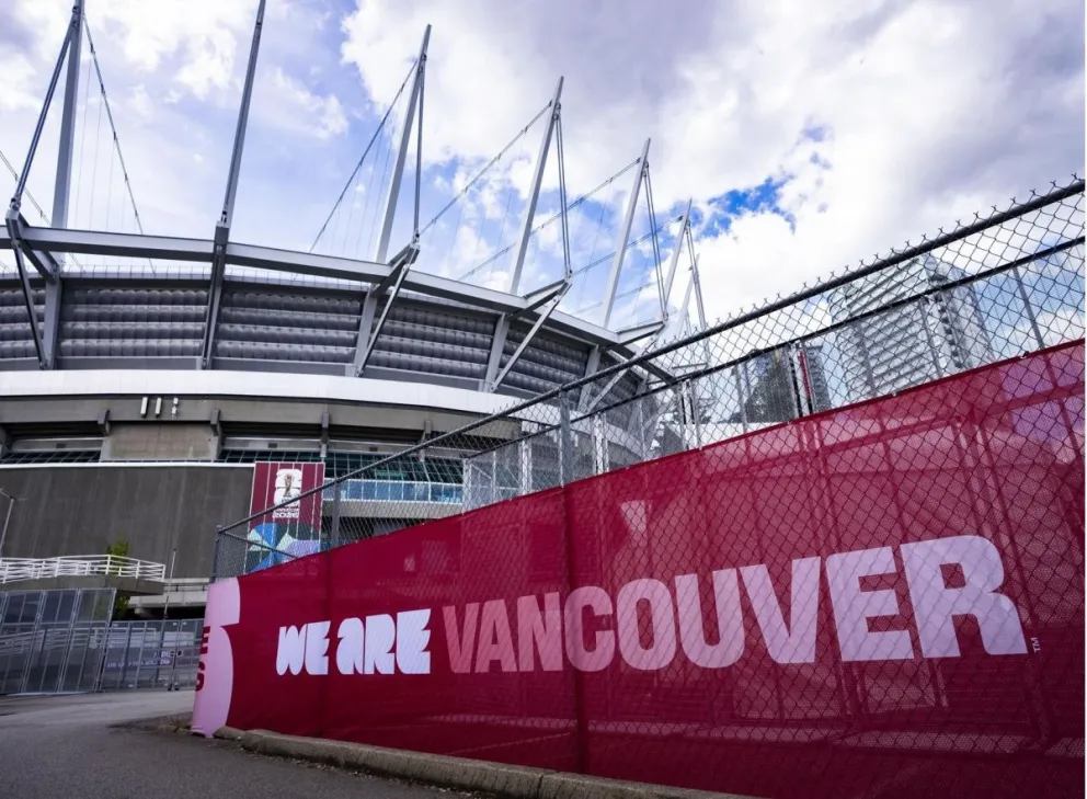 Una vista exterior del BC Place Vancouver Stadium. Crédito: EFE