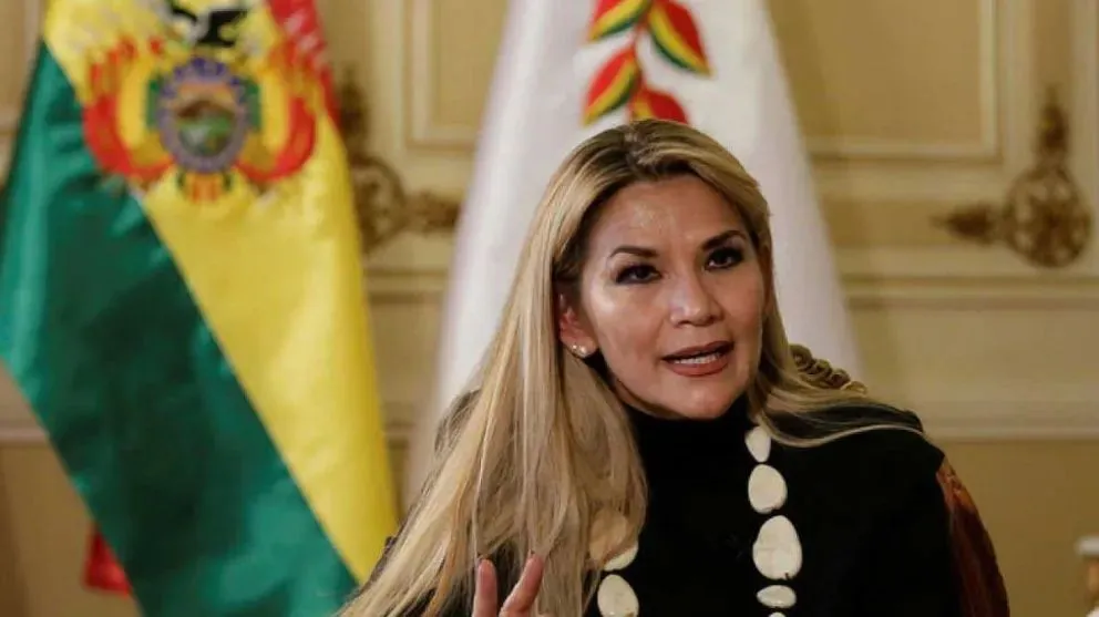 La expresidenta Jeanine Añez. Foto: Archivo
