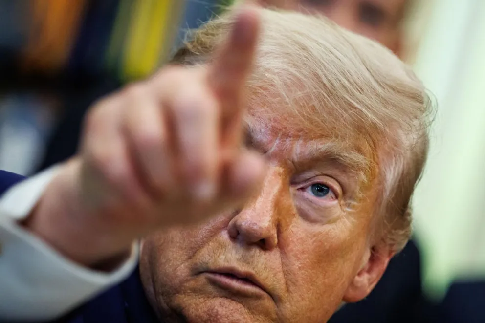 El presidente de Estados Unidos, Donald Trump. Foto: EFE