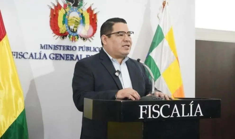El fiscal General, Roger Mariaca. Foto archivo
