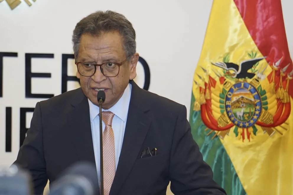 Marco Antonio Oviedo, ministro de Gobierno. Foto: APG 
