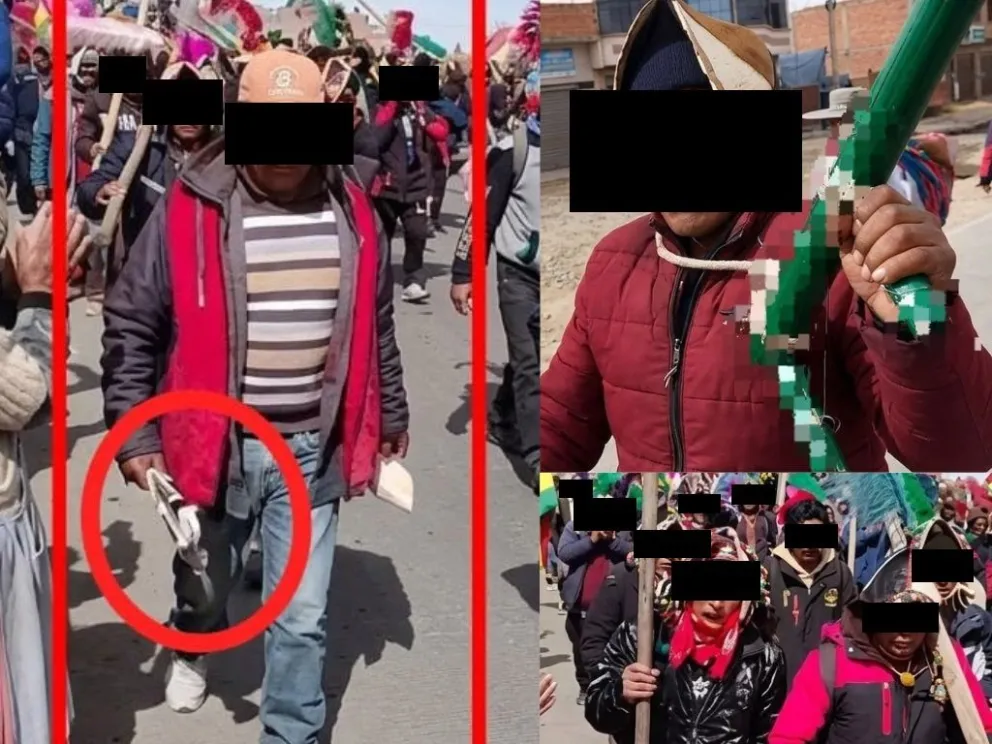 Las imágenes difundidas por la Policía. 