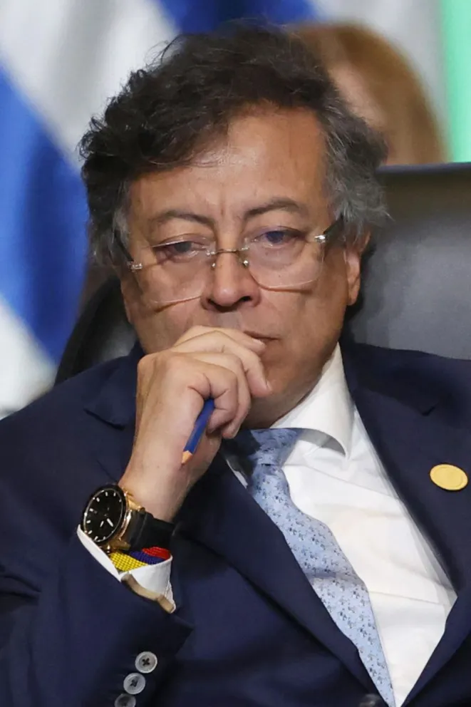 Fotografía de archivo del presidente Gustavo Petro, en Bogotá (Colombia). Foto: EFE