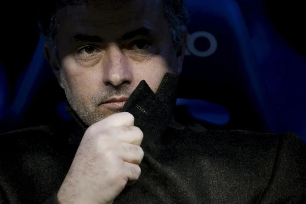 Mourinho en su faceta anterior como DT del Madrid. Foto: EFE.