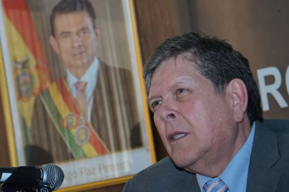 El ministro de Hidrocarburos, Marcelo Blanco. Foto: APG