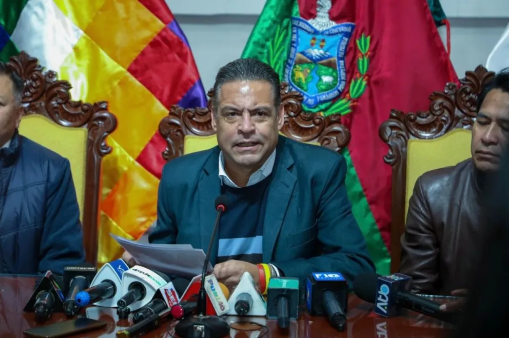 El gobernador de La Paz, Luis Revilla. Foto: Archivo