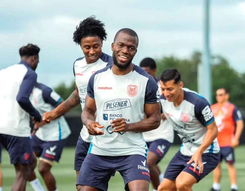 Existe optimismo en los ecuatorianos para el debut de esta tarde. Foto: TRI