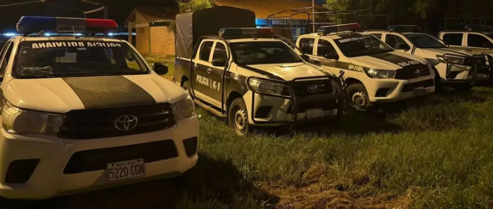 La Policía halló el cuerdo en la madrugada de este sábado. Foto: Unitel 