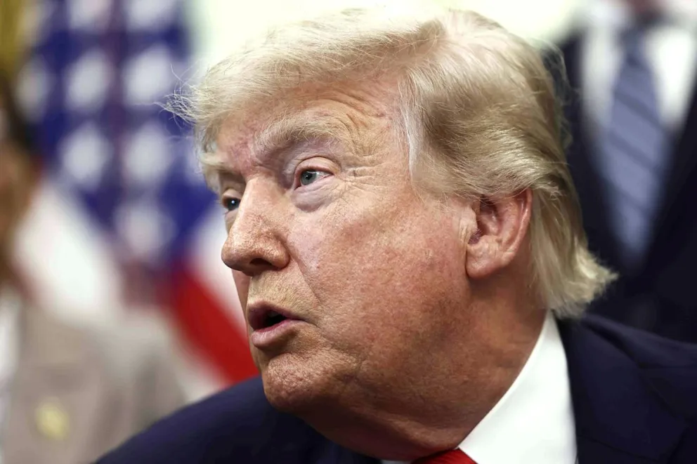 Foto de archivo del presidente de Estados Unidos, Donald Trump. Foto: EFE