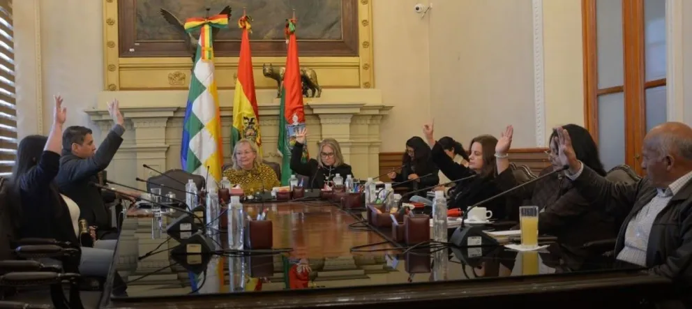 El Concejo Municipal de La Paz. Foto: Concejo paceño