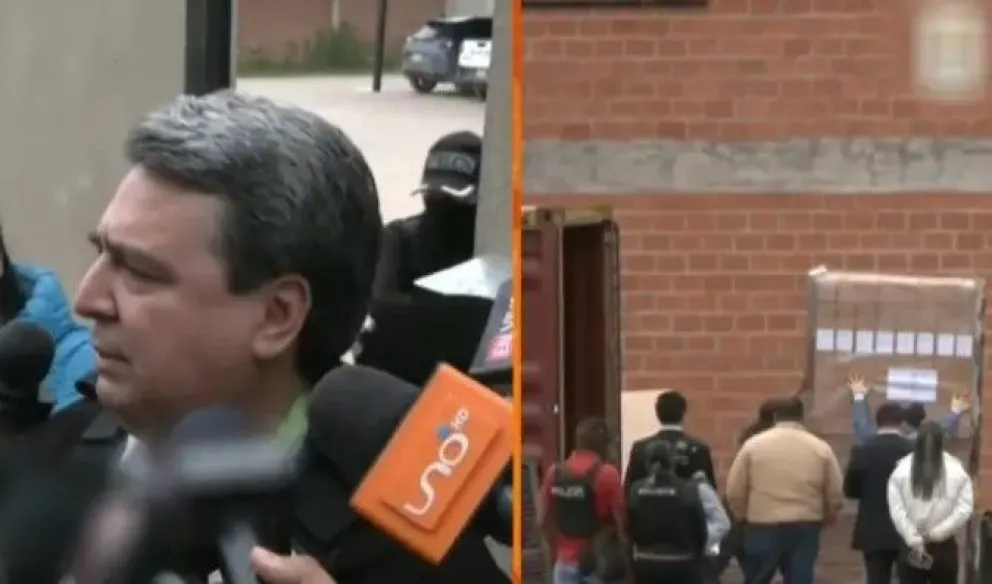El fiscal Julio César Porras. Foto: Captura