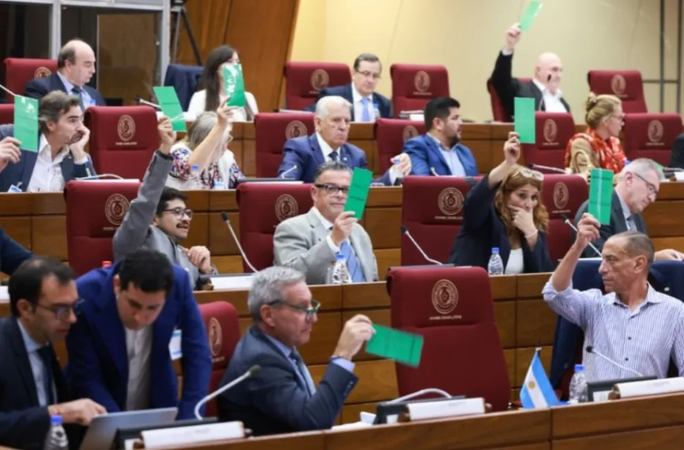 Sesión del Parlasur. Foto: Parlasur