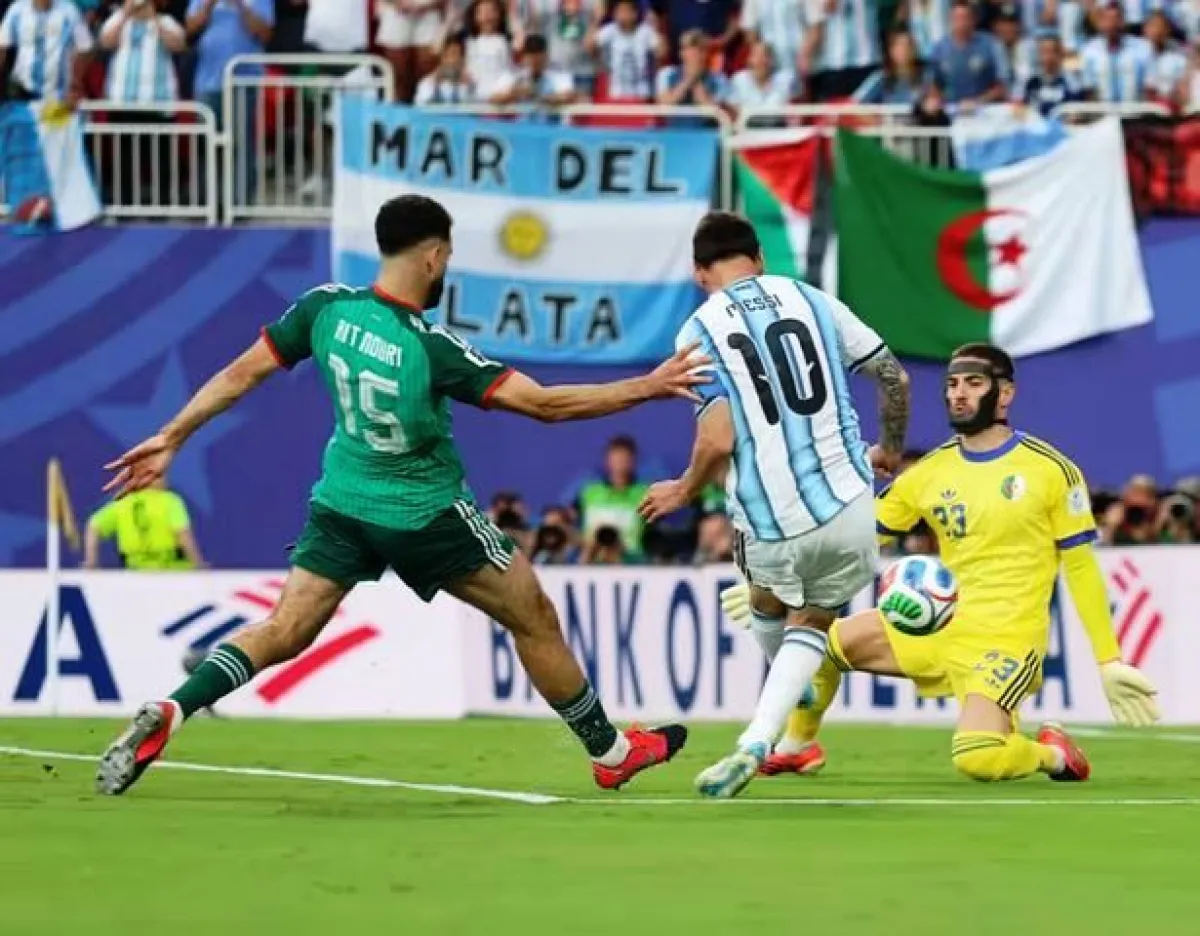 Argentina vence ahora 3-0 a Argelia con triplete de Messi (segundo tiempo) | Visión 360
