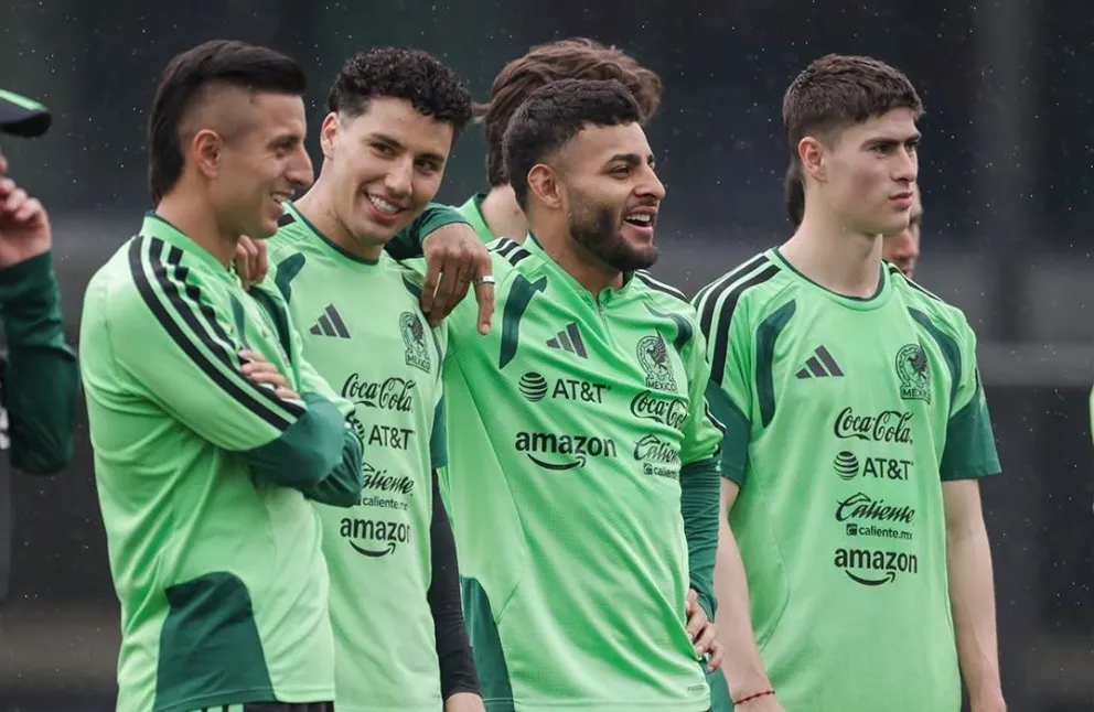 Positivismo y tranquilidad en los aztecas. Foto: Selección de México.