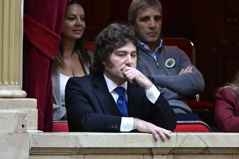 Fotografía de archivo del presidente de Argentina, Javier Milei, en Buenos Aires (Argentina). Foto: EFE
