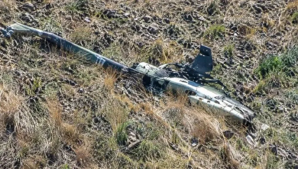 Una avioneta se habría precipitado en el sector de Tres Cruces, cerca de la zona de Bombeo. Foto: Red Uno