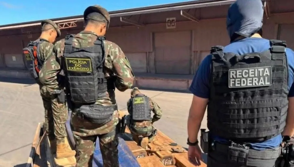 Policías de Brasil realizaron el operativo. Foto: ANF