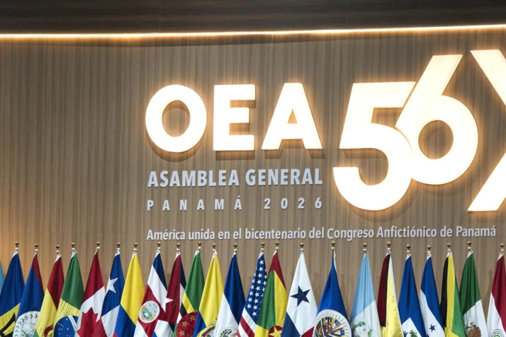 La 56ª Asamblea General de la Organización de los Estados Americanos (OEA) este martes, en Ciudad de Panamá (Panamá). Foto: EFE