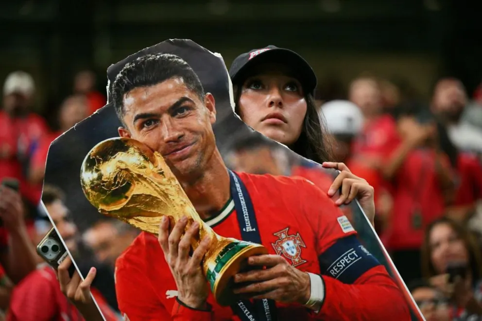 El portugués Cristiano Ronaldo es el rey de las redes sociales entre los futbolistas. Foto: EFE