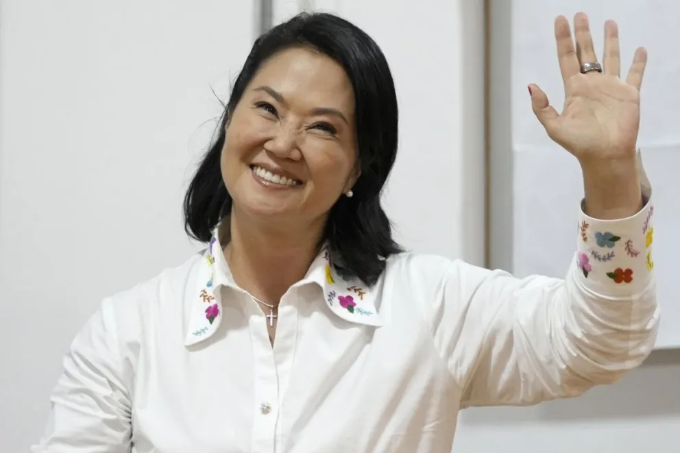 Fotografía de archivo de Keiko Fujimori en Lima (Perú). Foto: EFE