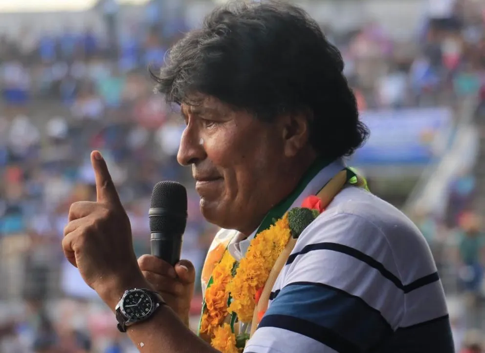 Evo Morales. Foto: Radio Kawsachun Coca