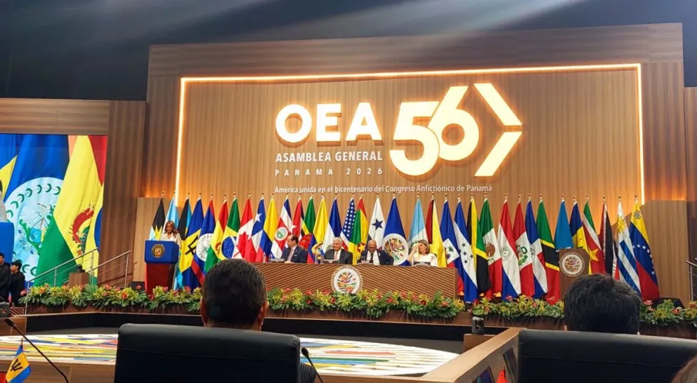 Sesión de la Organización de Estados Americanos (OEA). Foto: Cancillería